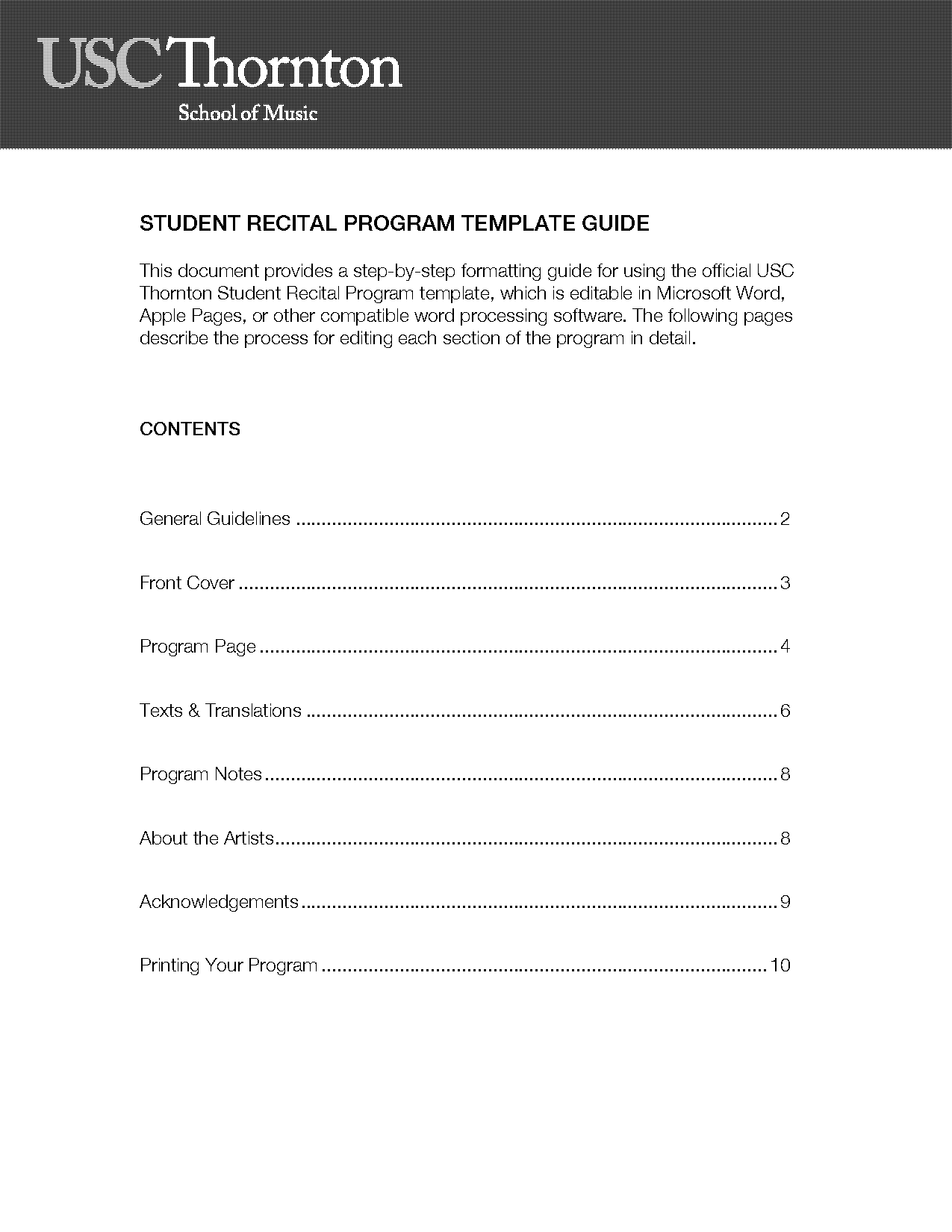 blank word template brochure